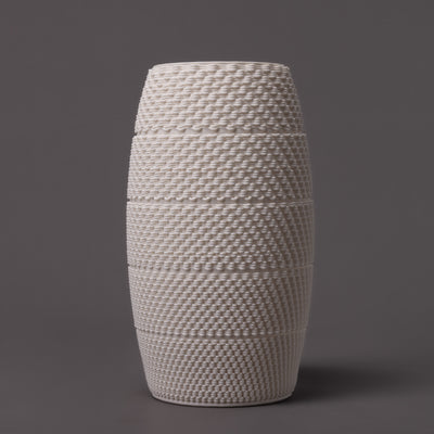 Dash ceramic sculpture in white porcelain – BinaryCeramics