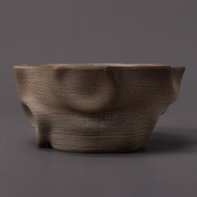 Santorini ceramic art – ceramic, sand glaze – BinaryCeramics Greece