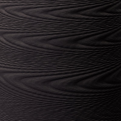 Wave ceramic art – black clay – BinaryCeramics Greece