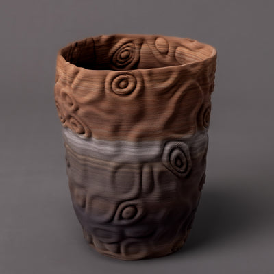 Santorini collection – mixed clay ceramic sculpture by BinaryCeramics