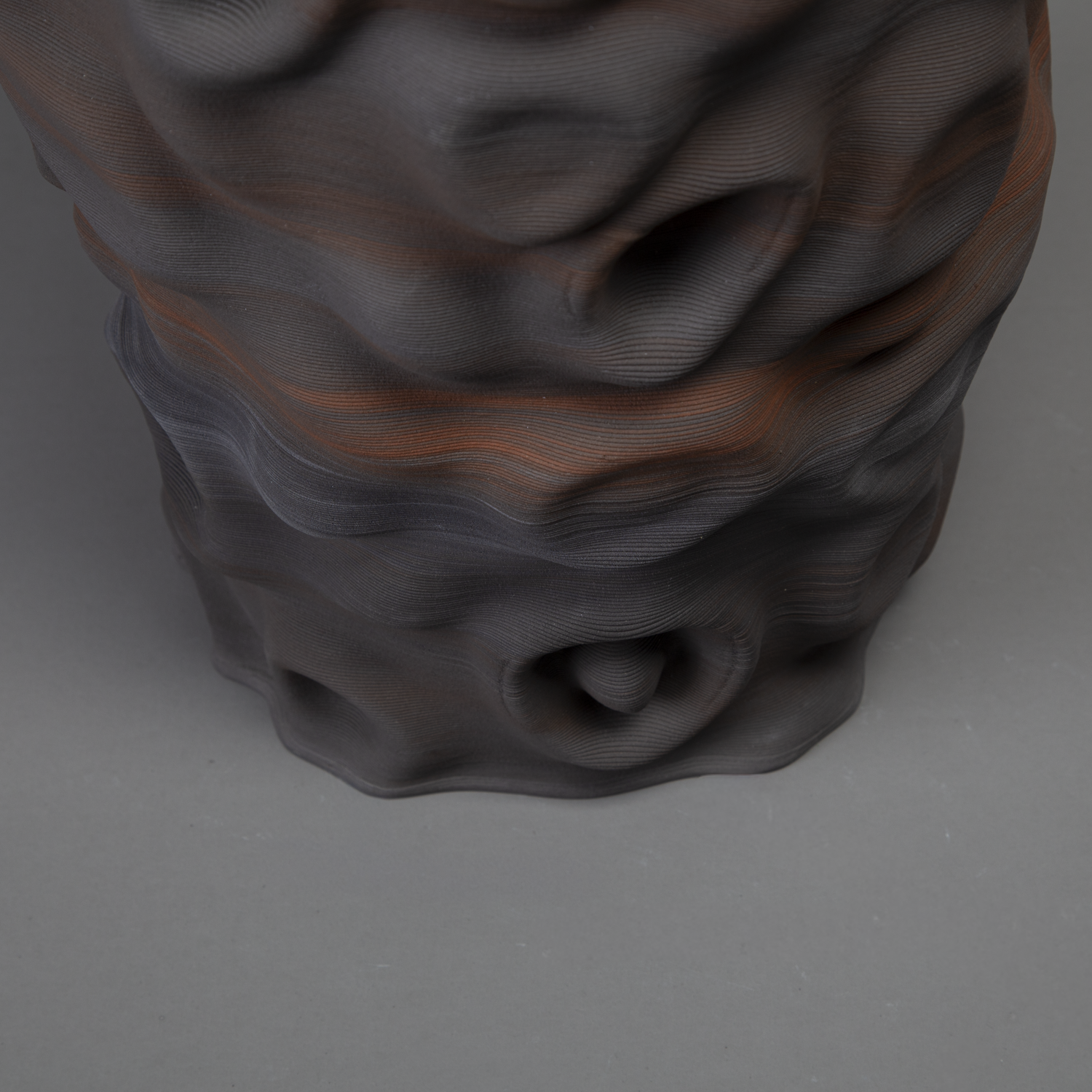 Santorini ceramic art – mixed clay – BinaryCeramics Greece